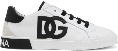 Dolce & Gabbana Kids Portofino low-top sneakers White