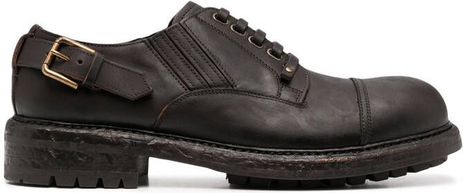 Dolce & Gabbana lace-up Derby shoes Brown