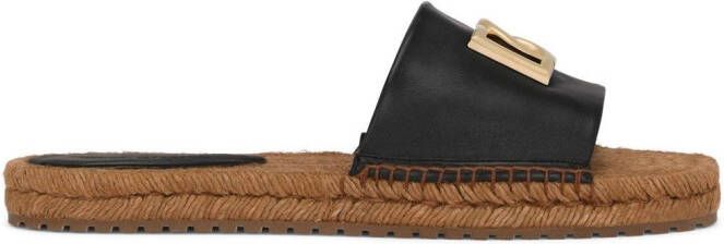 Dolce & Gabbana DG-logo espadrilles Black