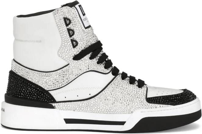 Dolce & Gabbana New Roma high-top sneakers White