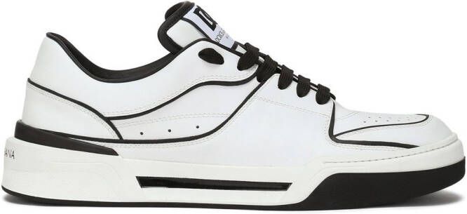 Dolce & Gabbana New Roma leather sneakers White