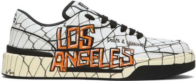 Dolce & Gabbana New Roma low-top sneakers White