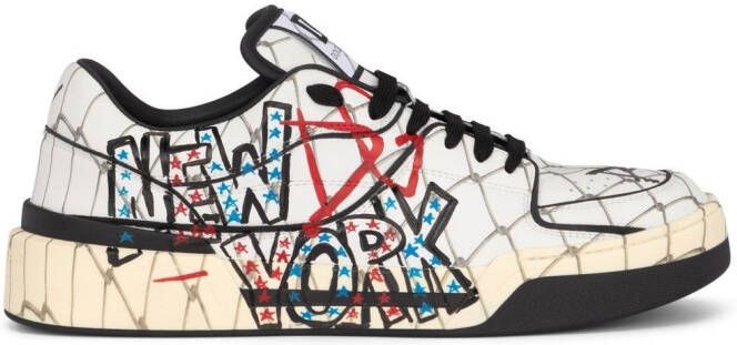 Dolce & Gabbana New Roma low-top sneakers White
