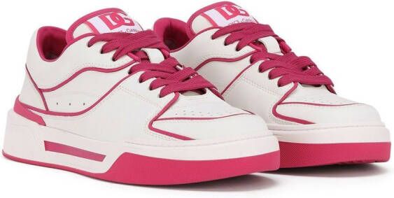 Dolce & Gabbana New Roma leather sneakers White