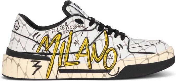 Dolce & Gabbana New Roma low-top sneakers White