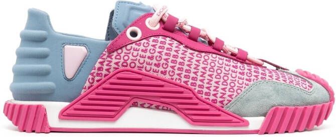 Dolce & Gabbana NS1 slip-on sneakers Red