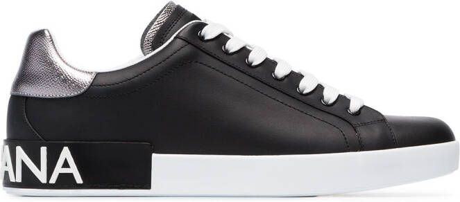 Dolce & Gabbana Portofino lace-up sneakers Black
