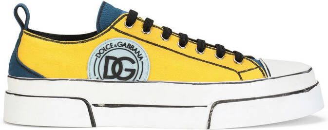 Dolce & Gabbana Portofino Light colour-block sneakers White