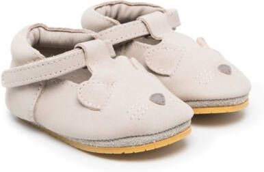 Donsje 3d detailled ballerina shoes Grey