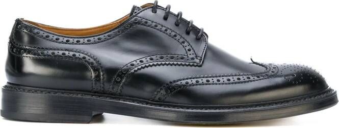 Doucal's lace-up brogues Black