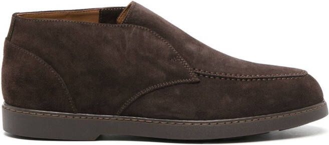 Doucal's suede chukka ankle boot Brown