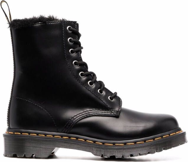 Dr. Martens 1460 Serena Atlas lace-up boots Grey