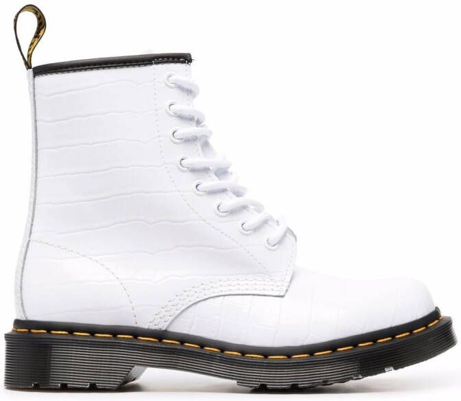 Dr. Martens 1460 lace-up boots White