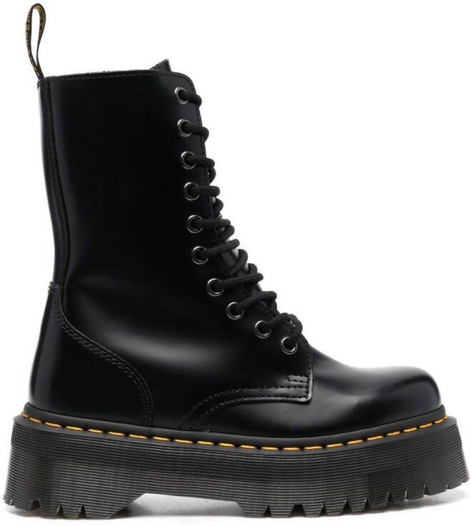 Dr. Martens chunky lace-up boots Black