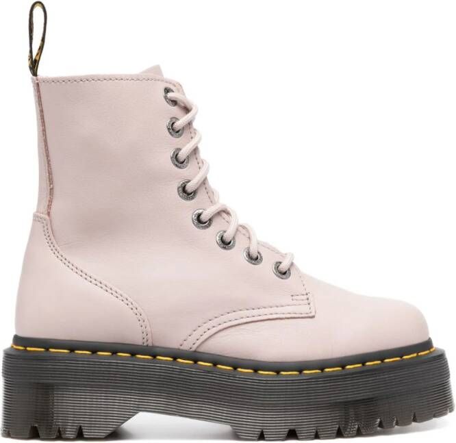 Dr. Martens Jadon III Vintage Pisa leather ankle boots Neutrals