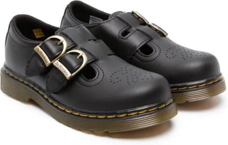 Dr. Martens Kids 8065 Mary Jane leather loafers Black