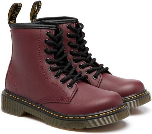 Dr. Martens Kids Pascal ankle boots Red