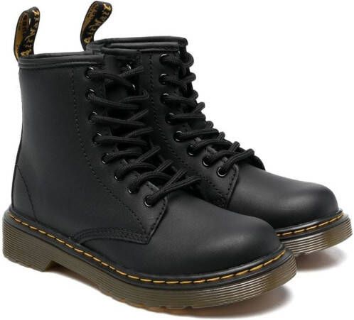Dr. Martens Kids Pascal lace-up ankle boots Black