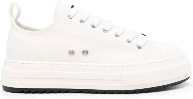DSQUARED2 Berlin canvas sneakers Neutrals