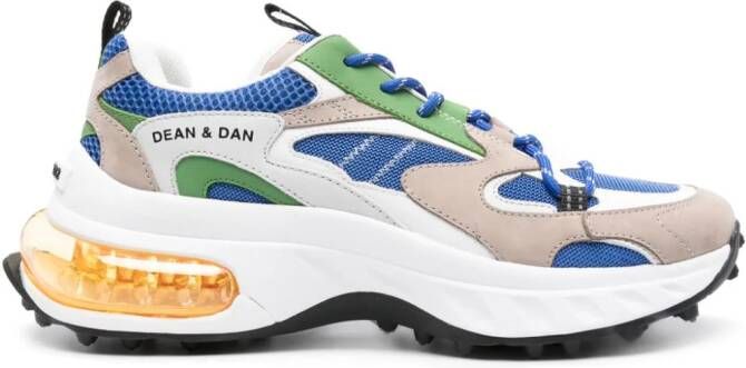 DSQUARED2 Bubble panelled sneakers Blue