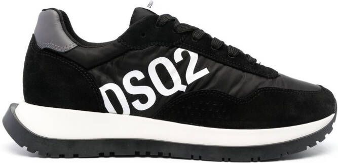 DSQUARED2 DSQ2-logo low-top sneakers Black