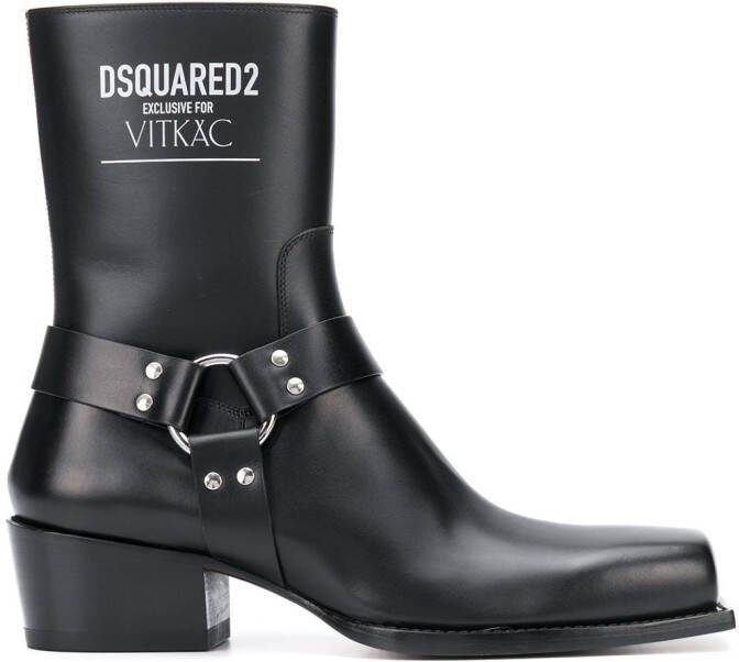 DSQUARED2 Exclusive for Vitkac ankle boots Black