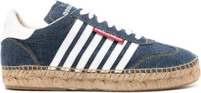 DSQUARED2 Hola lace-up sneakers Blue