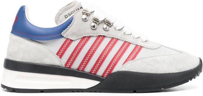 DSQUARED2 lace-up low-top sneakers Grey