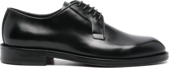 DSQUARED2 leather Derby shoes Black