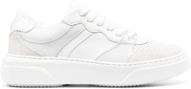DSQUARED2 low-top lace-up sneakers White