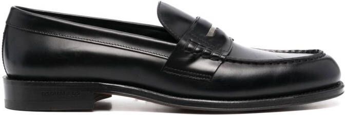 DSQUARED2 metal-detail classic loafers Black