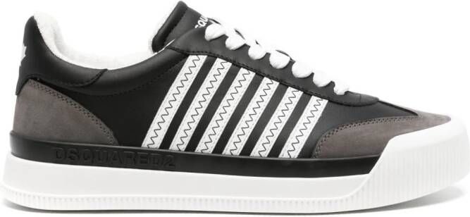 DSQUARED2 New Jersey panelled sneakers Black