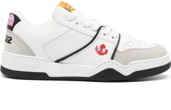 DSQUARED2 PAC-MAN™ panelled sneakers White