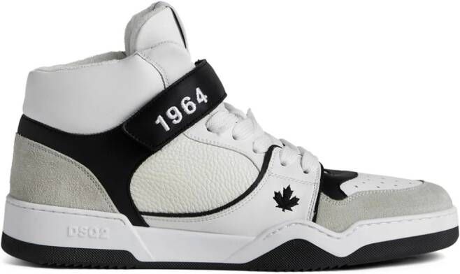 DSQUARED2 Spiker high-top sneakers White