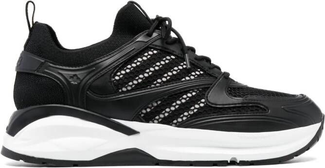 DSQUARED2 x Dash panelled low-top sneakers Black