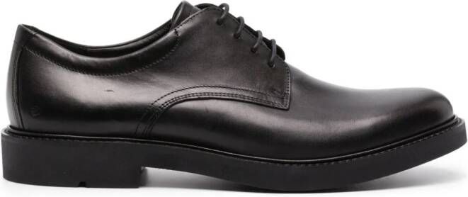 ECCO Metropole London leather derby shoes Black