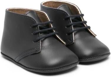 Eli1957 lace-up leather boots Blue