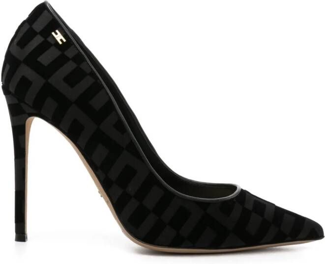 Elisabetta Franchi 105mm La Dame Décolleté pumps Black