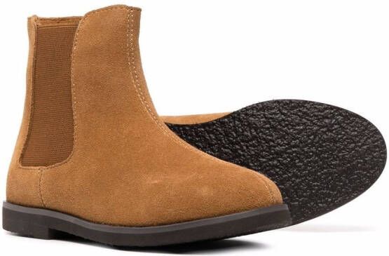 Age of Innocence Gents shearling-lined suede Chelsea boots Brown