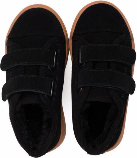 Age of Innocence Gents touch-strap suede sneakers Black