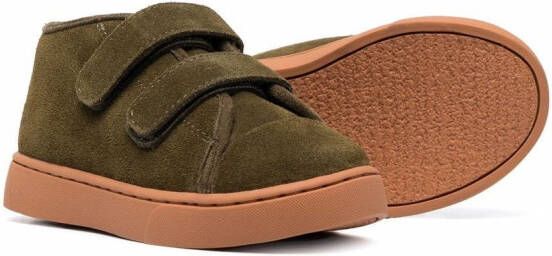 Age of Innocence Gents touch-strap suede sneakers Green
