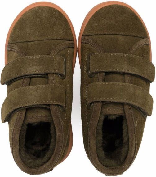 Age of Innocence Gents touch-strap suede sneakers Green