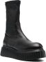 AGL Milagros 65mm round-toe boots Black - Thumbnail 1