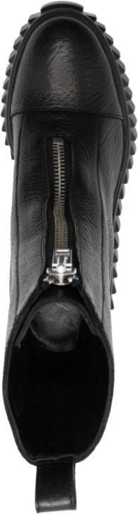 AGL Tiggy 115mm leather ankle boots Black