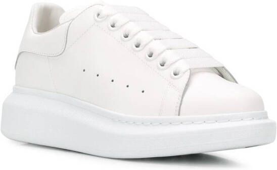 Alexander McQueen Oversized low-top sneakers White - Picture 1