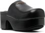 Alexander Wang Zoe 85mm leather mules Black - Thumbnail 2