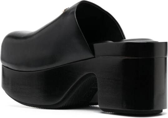 Alexander Wang Zoe 85mm leather mules Black