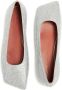 Amina Muaddi Ane crystal-embellished ballerina shoes Silver - Thumbnail 3