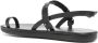Ancient Greek Sandals Kamara leather sandals Black - Thumbnail 2