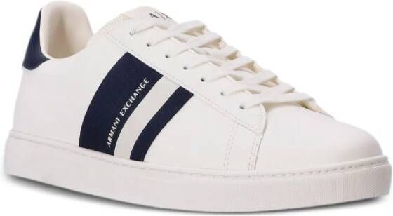 Armani Exchange AX lace-up sneakers White